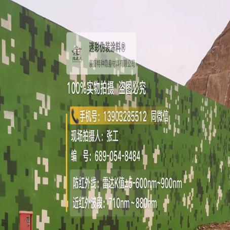 邵阳专业承接园区围墙迷彩喷涂、